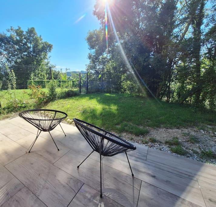 Logement Neuf A 2 Pas Du Lac La Bridoire Zewnętrze zdjęcie